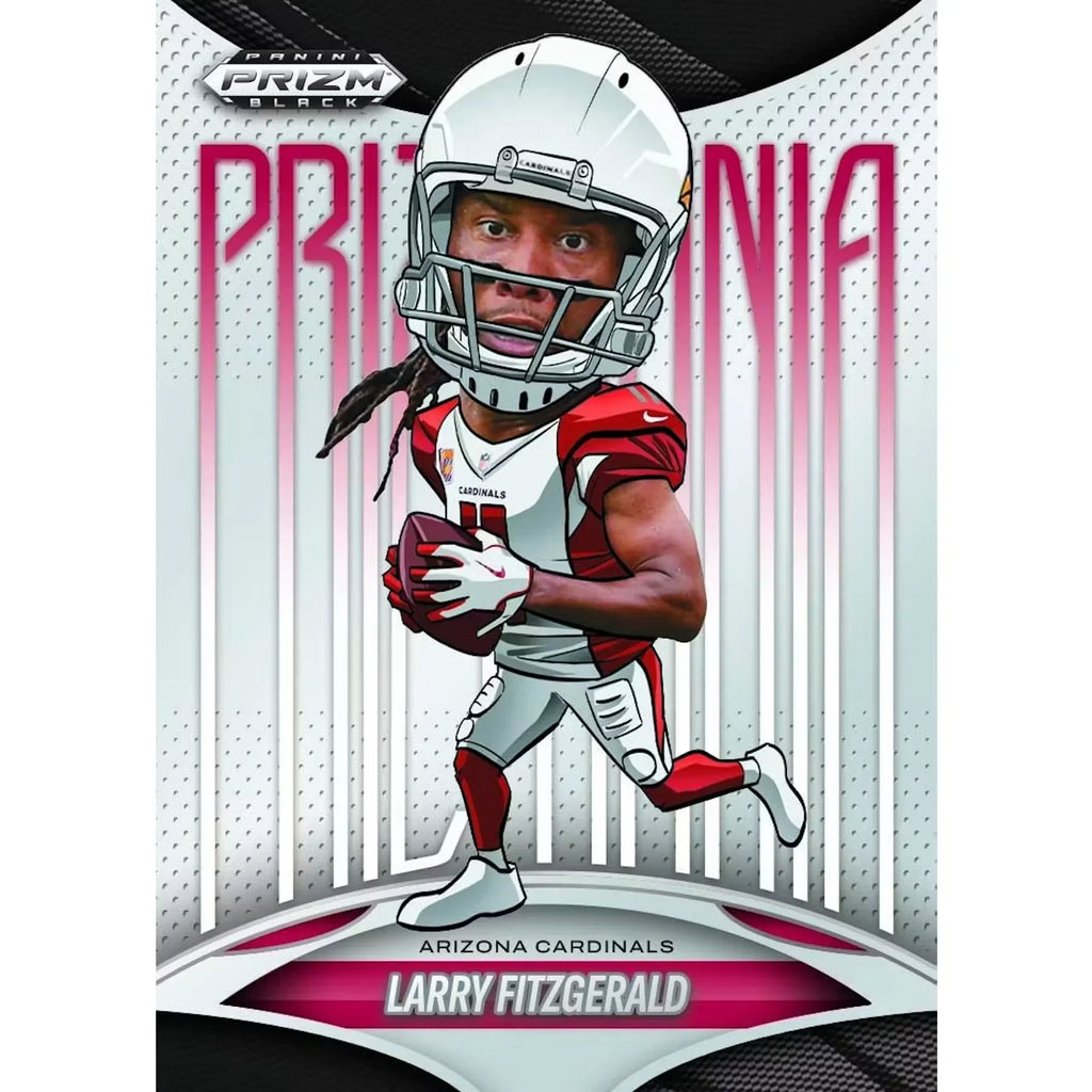 2025 Panini Prizm Black Football Hobby 12-Box Case (Ships Sealed Only) - D