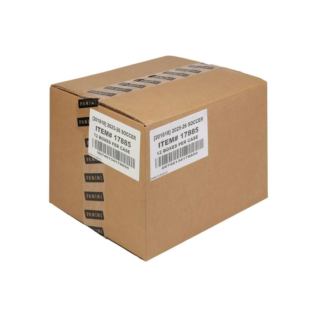 2025 26 Panini Prizm FIFA Soccer Hobby 12 Box Case (Ships Sealed Only) - D2