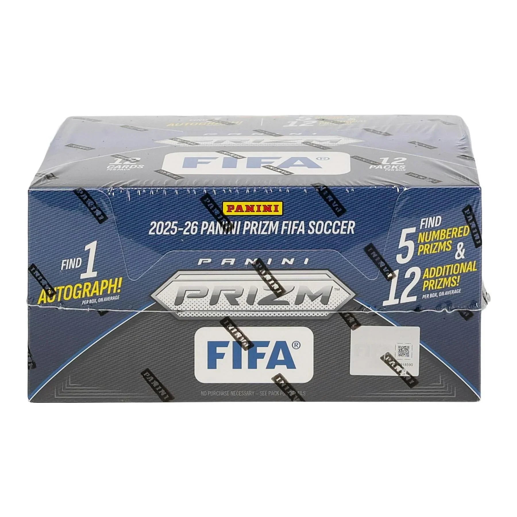 2025 26 Panini Prizm FIFA Soccer Hobby 12 Box Case (Ships Sealed Only) - D2