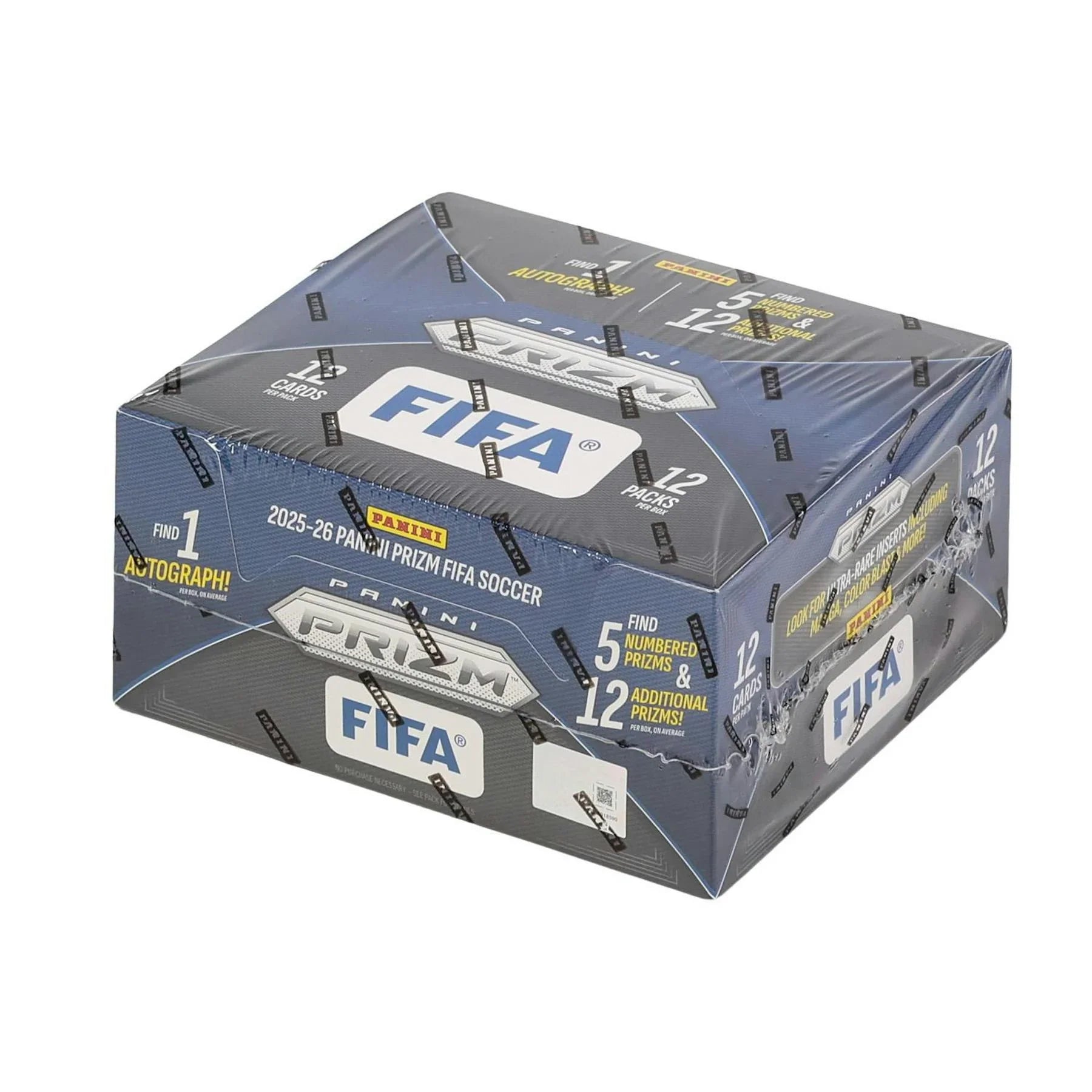2025 26 Panini Prizm FIFA Soccer Hobby 12 Box Case (Ships Sealed Only) - D2