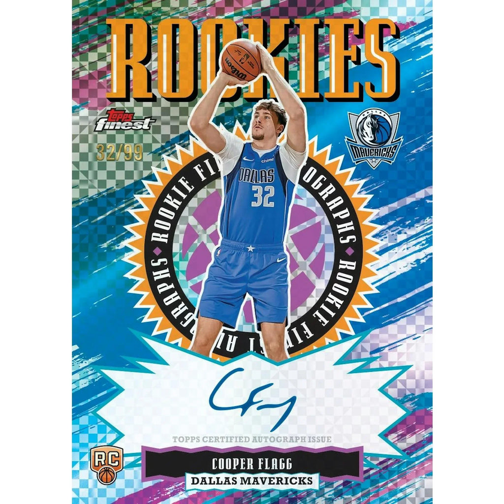 2025 26 Topps Finest Basketball Hobby Box Breakers Delight (Ships Sealed Only)