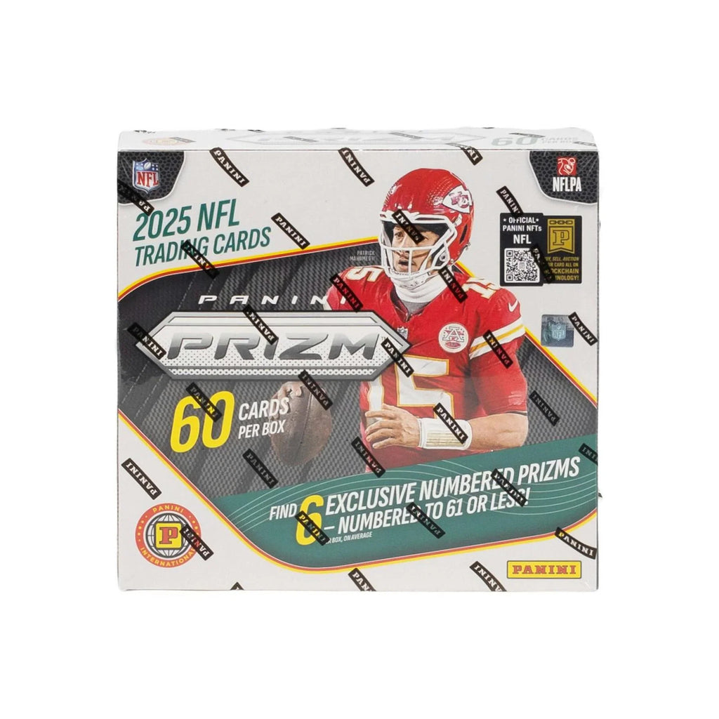 2025 Panini Prizm Football International Hobby 12 Box Case (Ships Sealed Only) - D1