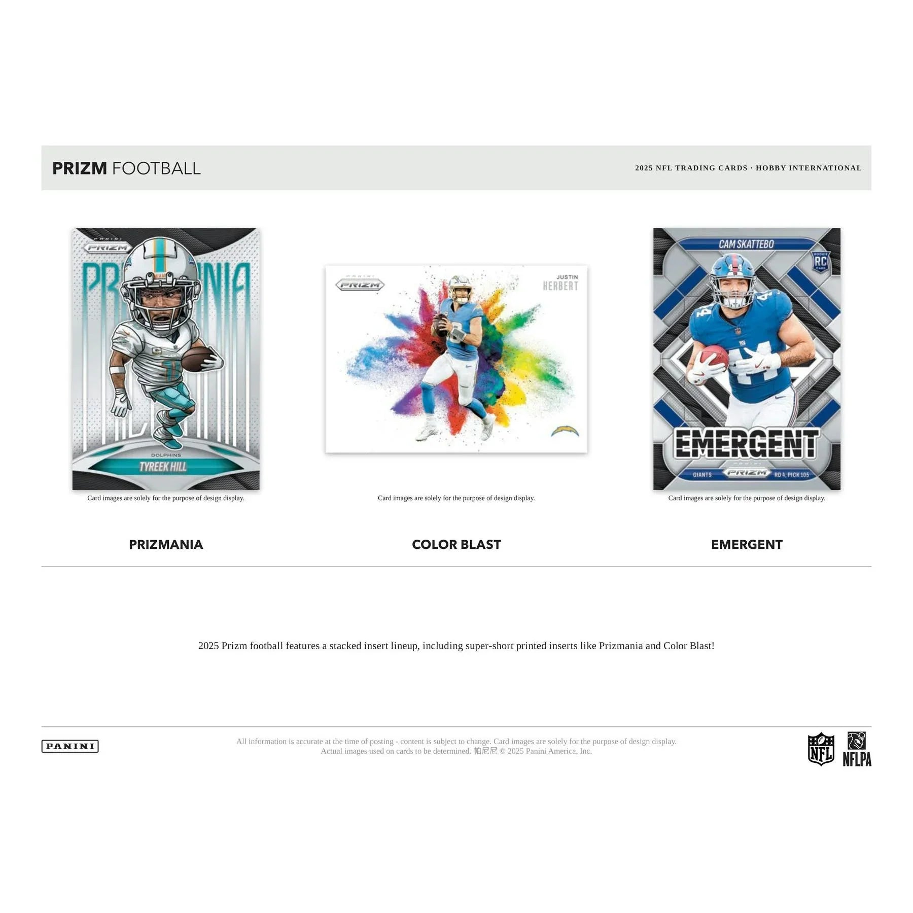 2025 Panini Prizm Football International Hobby 12 Box Case (Ships Sealed Only) - D1