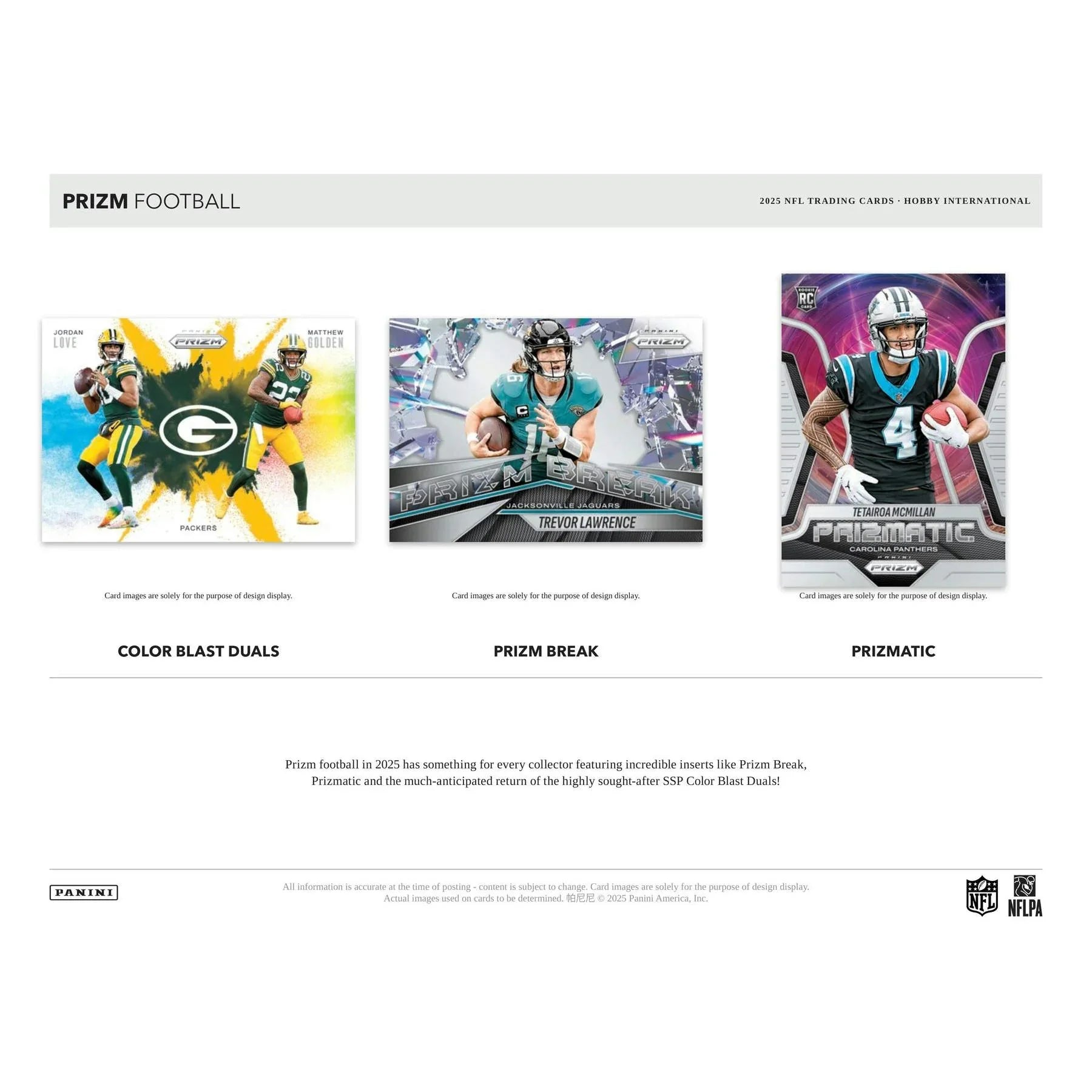 2025 Panini Prizm Football International Hobby 12 Box Case (Ships Sealed Only) - D1