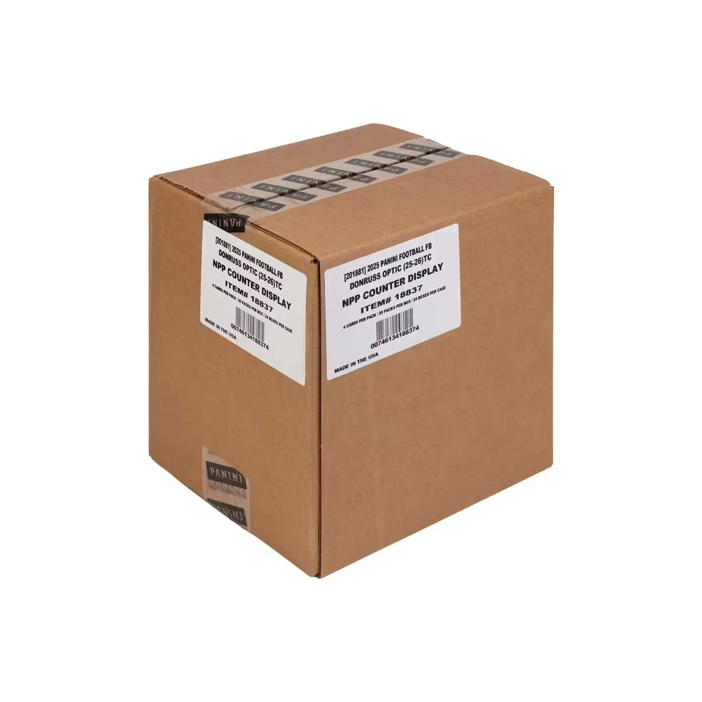 2025 Panini Donruss Optic Football 24 Box Case 20 Pack Retail (Ships Sealed Only)