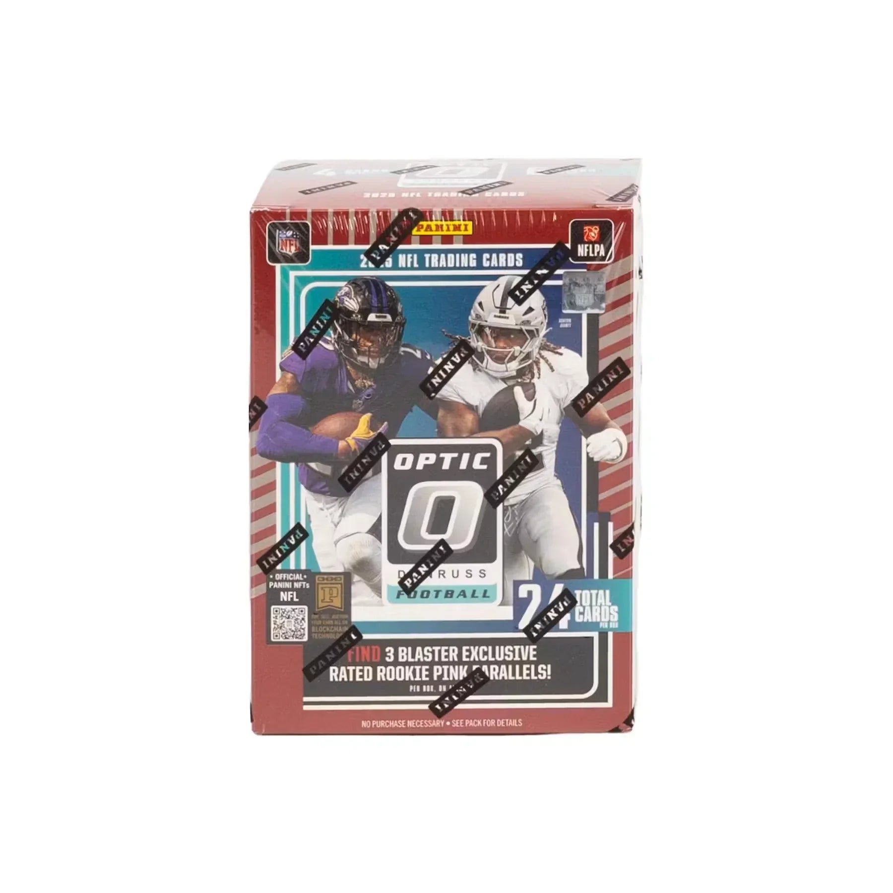2025 Panini Donruss Optic Football Blaster Box Pink Parallels (Ships Sealed Only)