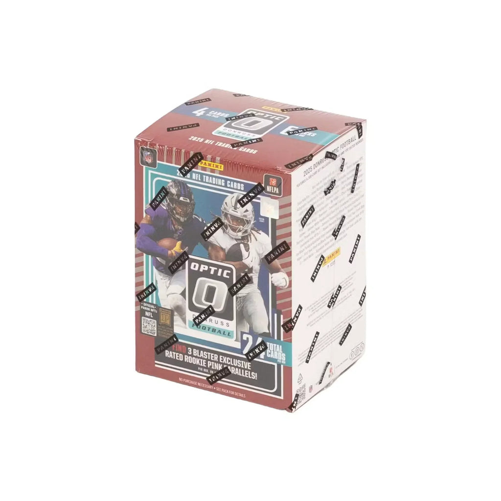 2025 Panini Donruss Optic Football Blaster Box Pink Parallels (Ships Sealed Only)