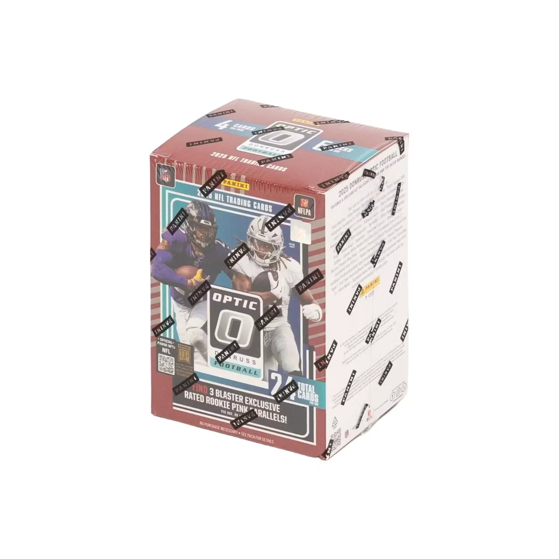 2025 Panini Donruss Optic Football Blaster Box Pink Parallels (Ships Sealed Only)