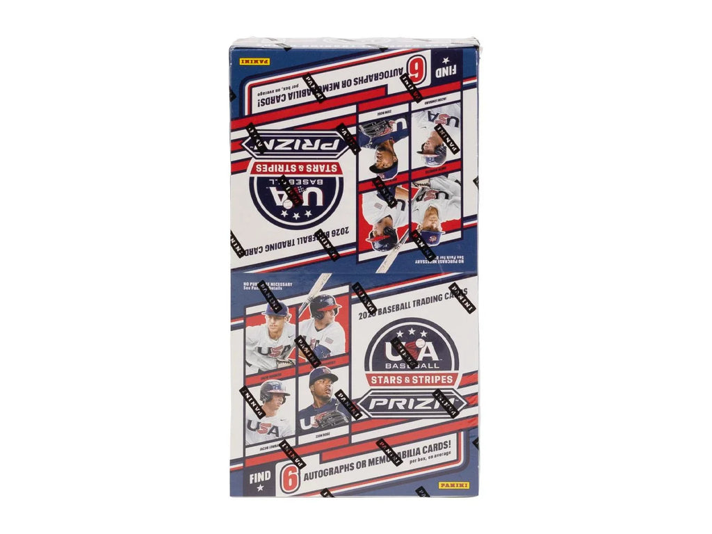 2026 Panini USA Stars Stripes Prizm Baseball Hobby Box (Ships Sealed Only) - D