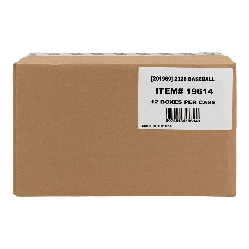 2026 Panini USA Stars Stripes Prizm Baseball Hobby 12 Box Case (Ships Sealed Only) - D