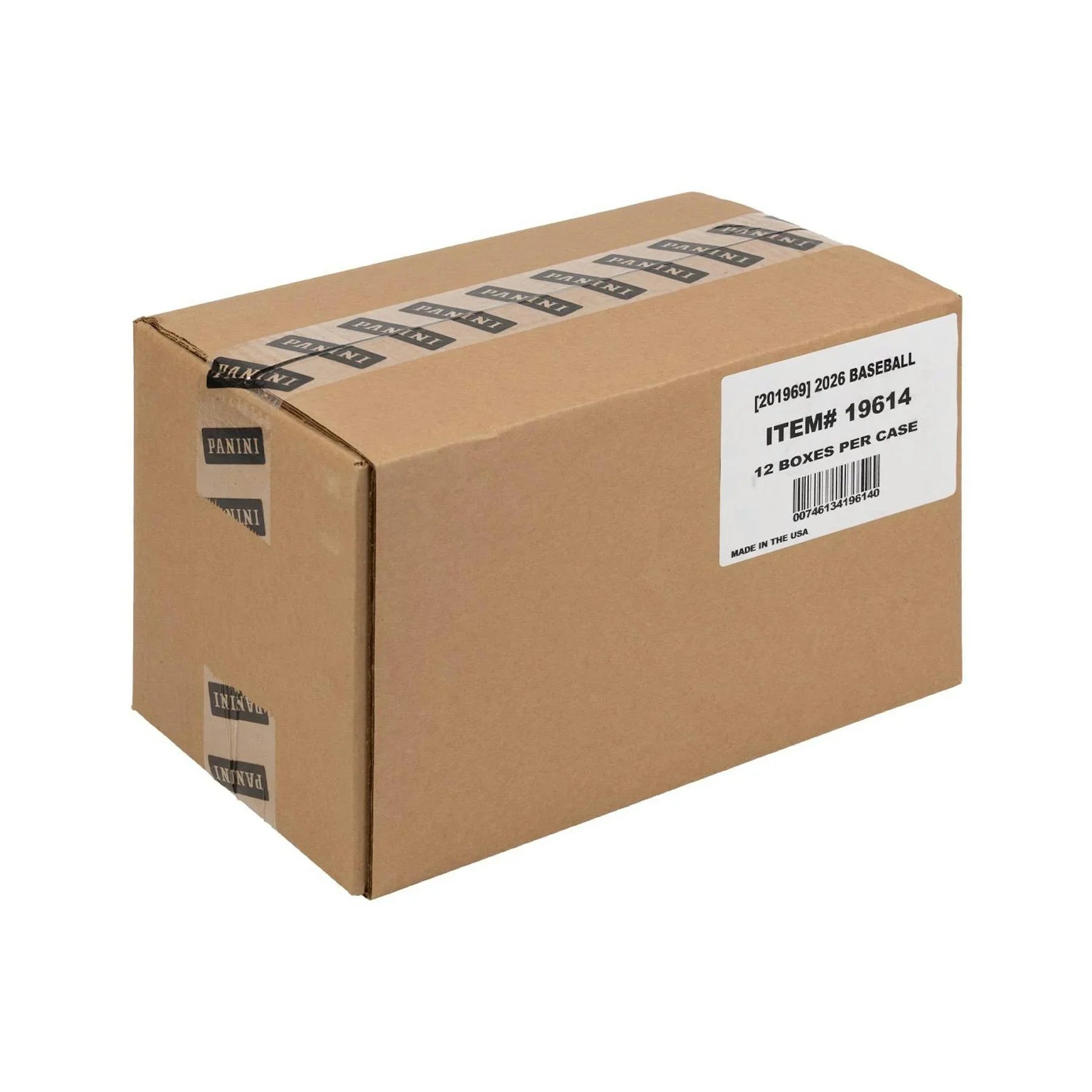 2026 Panini USA Stars Stripes Prizm Baseball Hobby 12 Box Case (Ships Sealed Only) - D