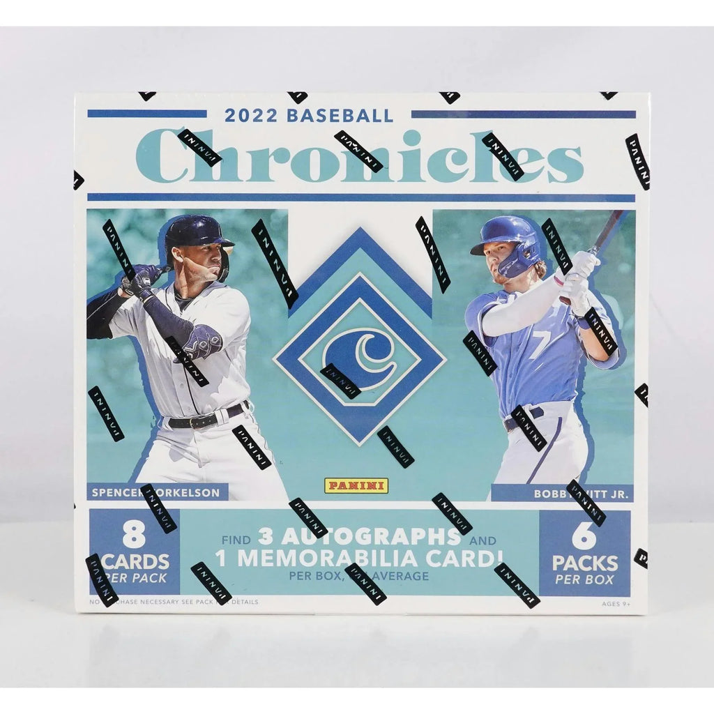 2022 Panini Chronicles Baseball Hobby Box (Ships Sealed Only)