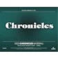 2022 Panini Chronicles Baseball Hobby Box (Ships Sealed Only)