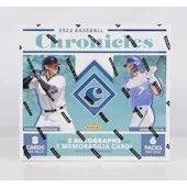 2022 Panini Chronicles Baseball Hobby Box (Ships Sealed Only)