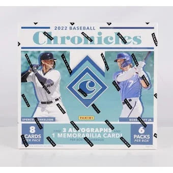 2022 Panini Chronicles Baseball Hobby Box (Ships Sealed Only)