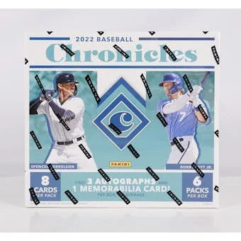 2022 Panini Chronicles Baseball Hobby Box (Ships Sealed Only)