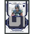 Jaxon Smith-Njigba 2023 Panini Flawless Rookie Patch Card | Sapphire/10