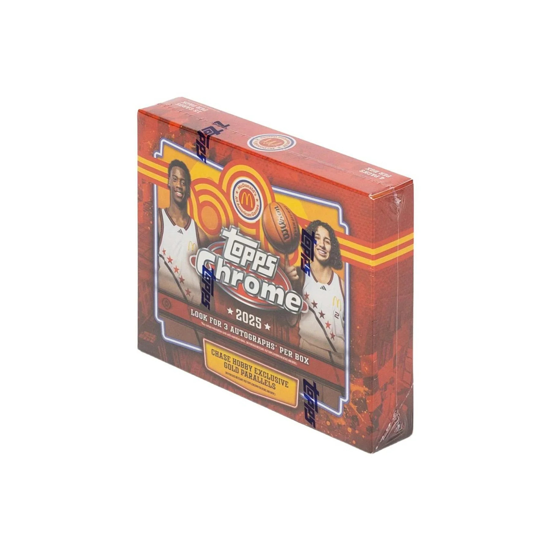 2025 Topps Chrome McDonald s All American Basketball Hobby Box (Ships Sealed Only) - D