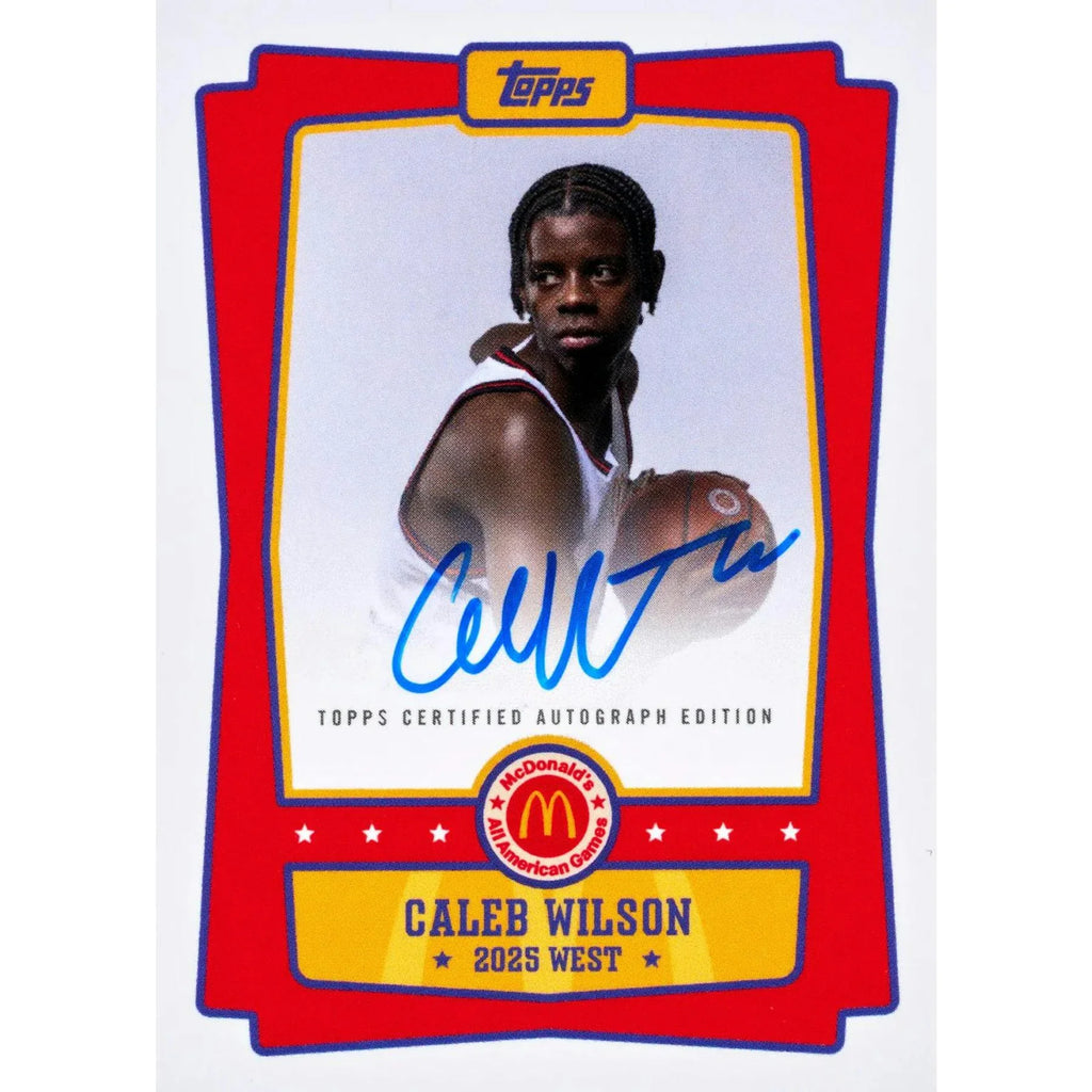 2025 Topps Chrome McDonald s All American Basketball Hobby 12 Box Case (Ships Sealed Only)