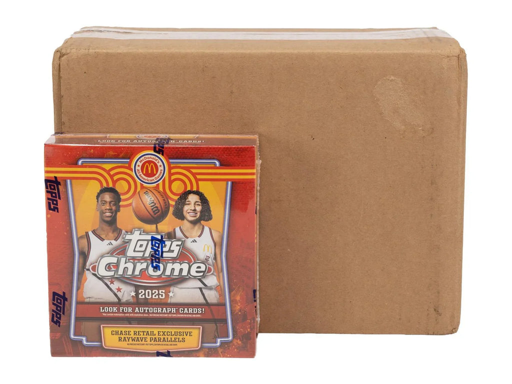 2025 Topps Chrome McDonald s All American Basketball Hobby 12 Box Case (Ships Sealed Only)