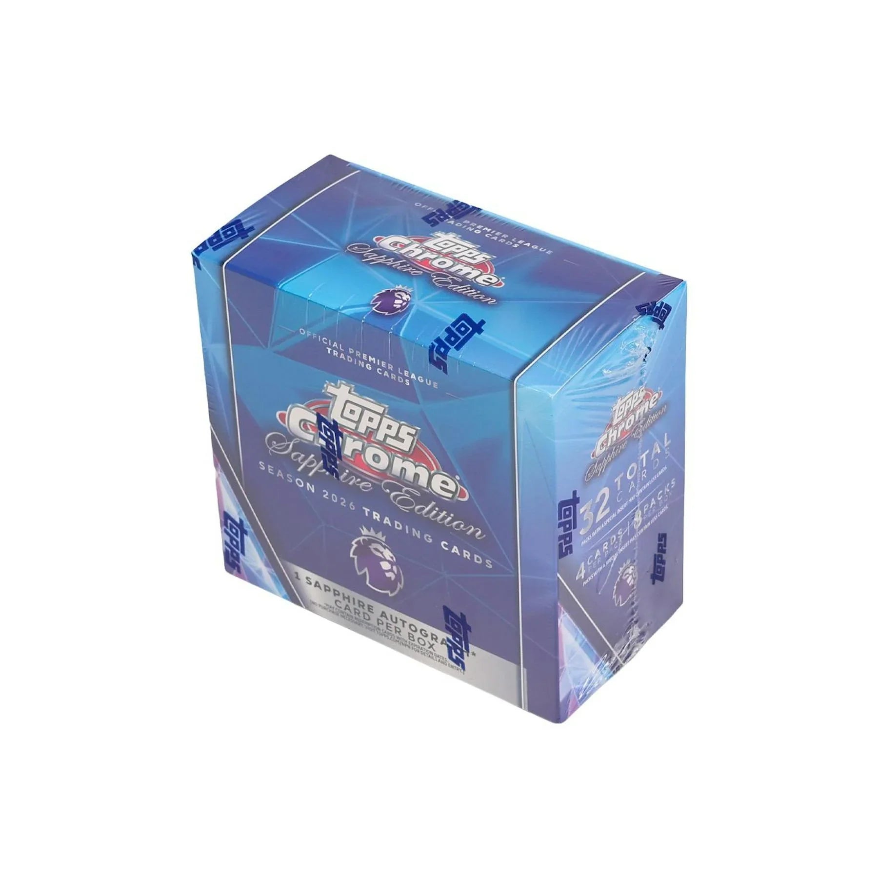 2026 Topps Chrome Premier League Sapphire Edition Box (Ships Sealed Only)