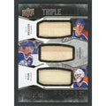 2017-18 Upper Deck Trilogy Messier Gretzky Fuhr Triple Relics Card |/25