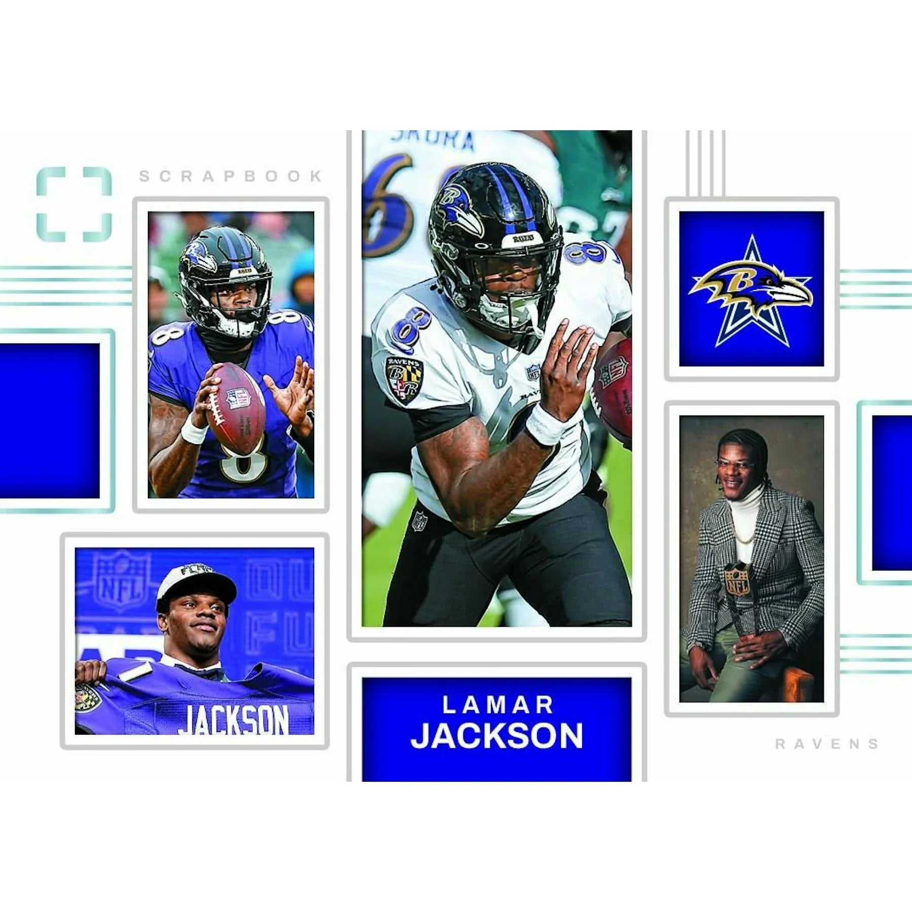 2025 Panini Photogenic Football Hobby Box (Ships Sealed Only) - D