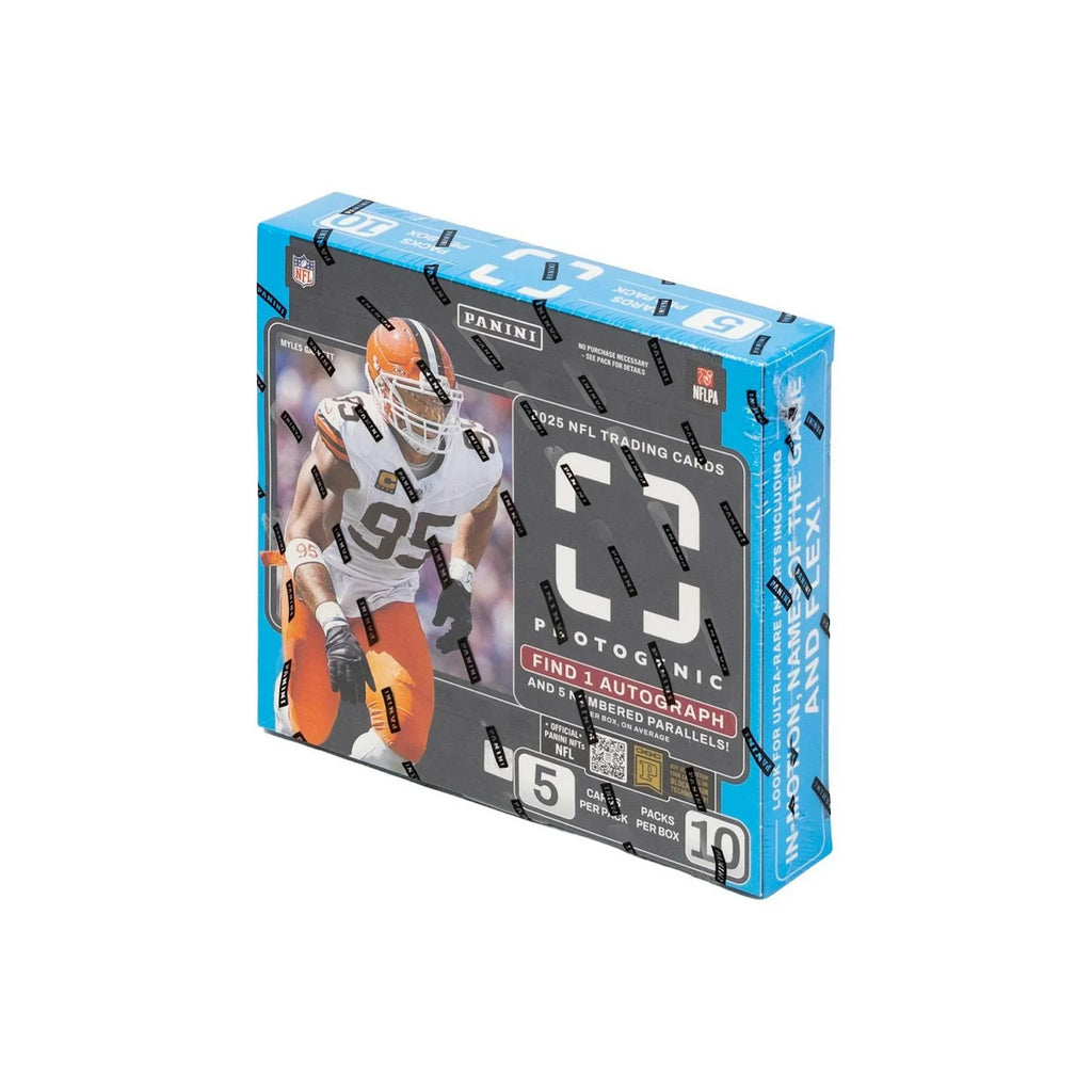 2025 Panini Photogenic Football Hobby Box (Ships Sealed Only) - D