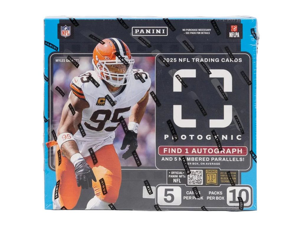 2025 Panini Photogenic Football Hobby Box (Ships Sealed Only) - D