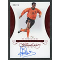 Patrick Kluivert Signed 2015-16 Panini Flawless Ruby Card |/15