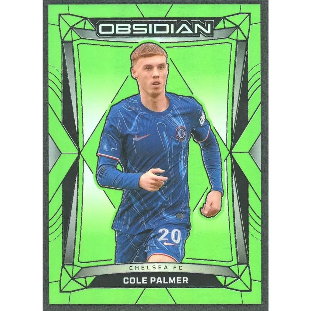 Cole Palmer 2024-25 Panini Obsidian Green Flood Card | #106
