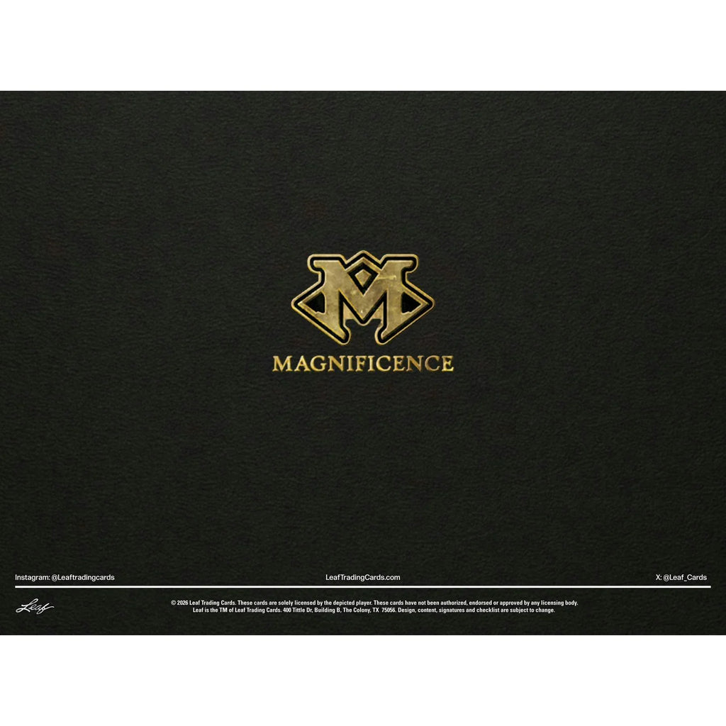 2026 Leaf Magnificence Hobby Box Multi Sport (Ships Sealed Only)