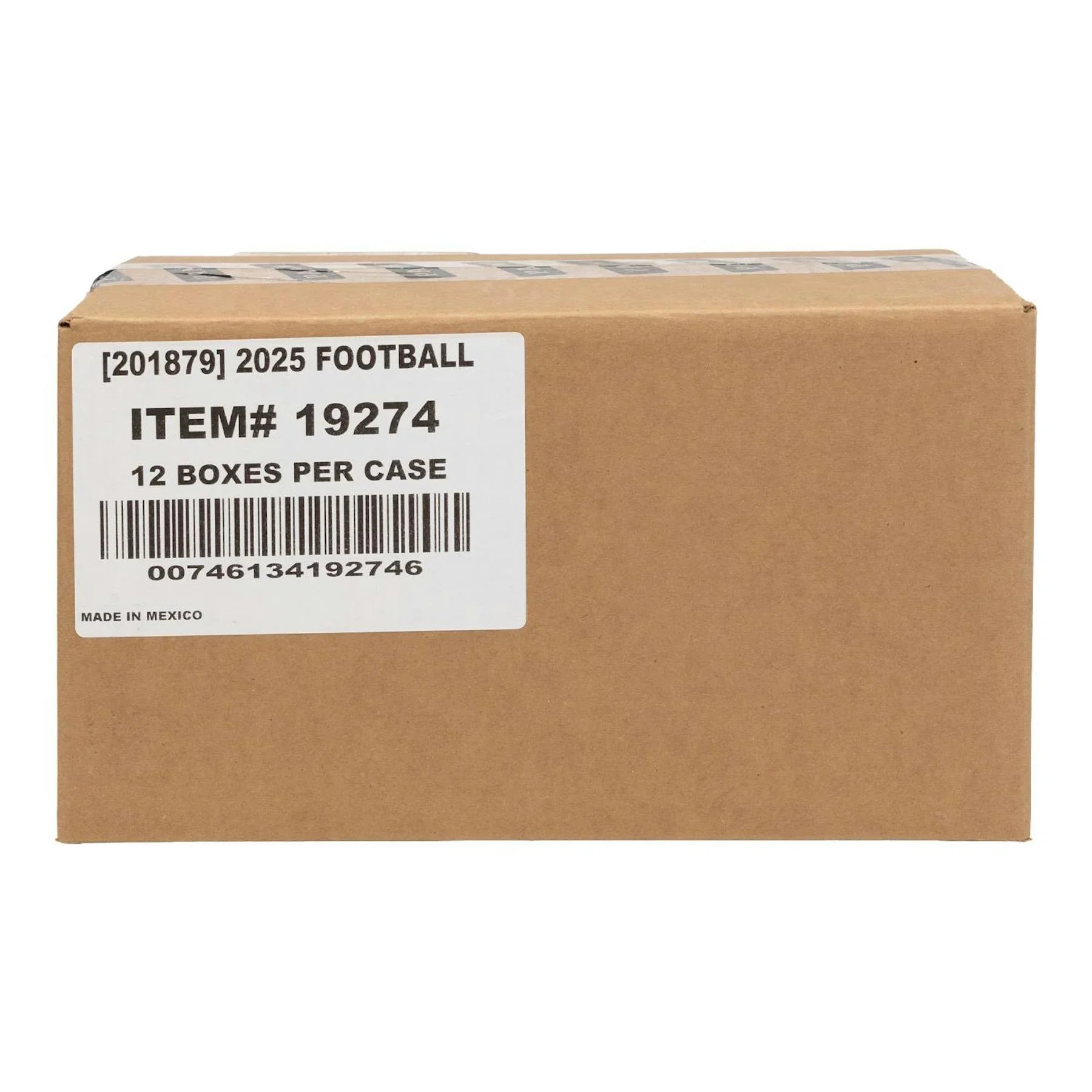 2025 Panini Rookies Stars Football Hobby Preferred 12 Box Case (Ships Sealed Only)