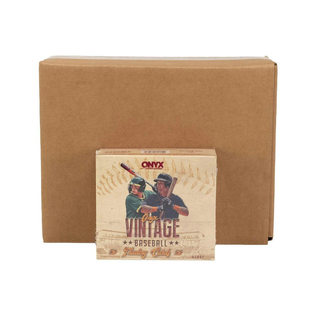 2026 Onyx Vintage Baseball Hobby 6-Box Case (Ships Sealed Only) - D