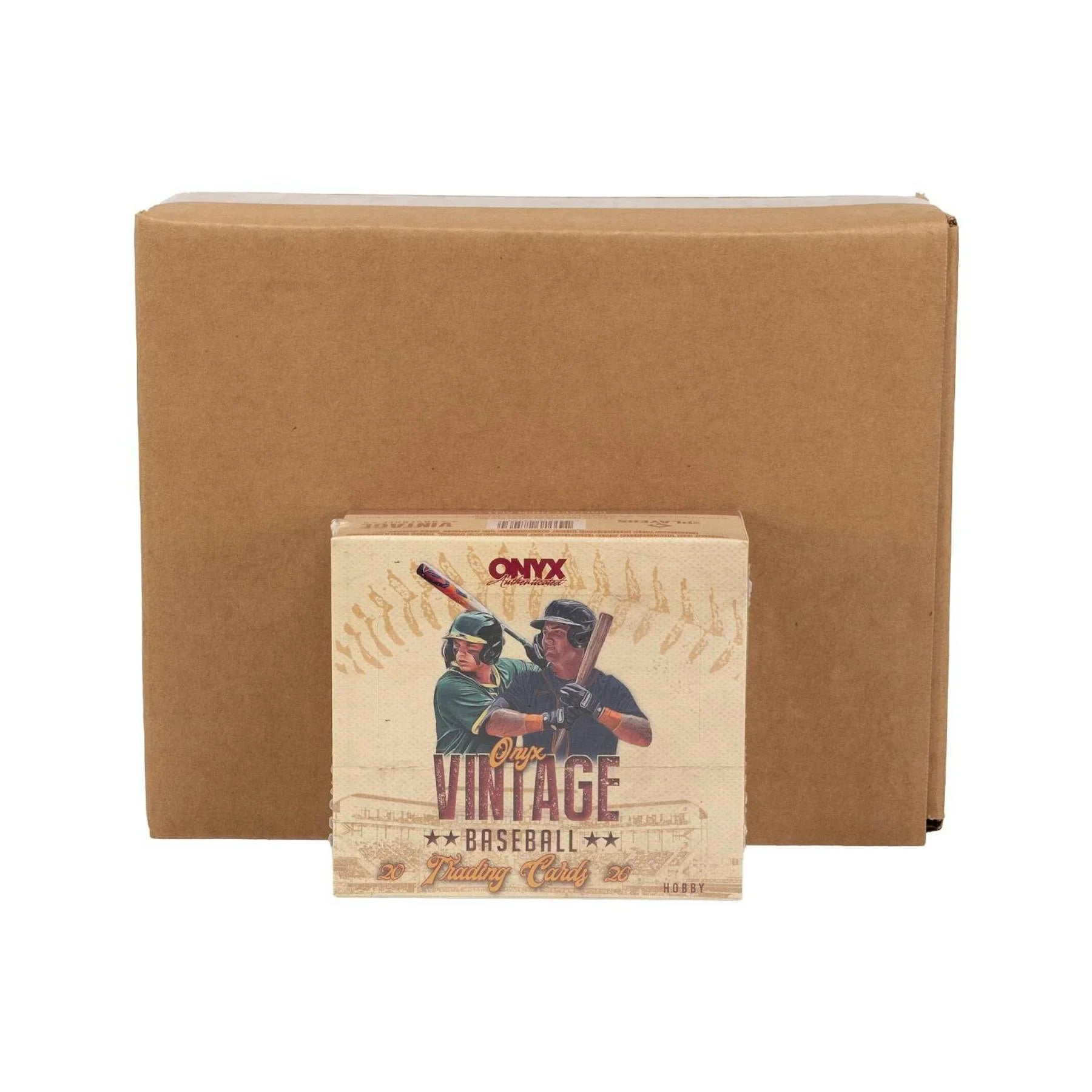 2026 Onyx Vintage Baseball Hobby 6-Box Case (Ships Sealed Only) - D