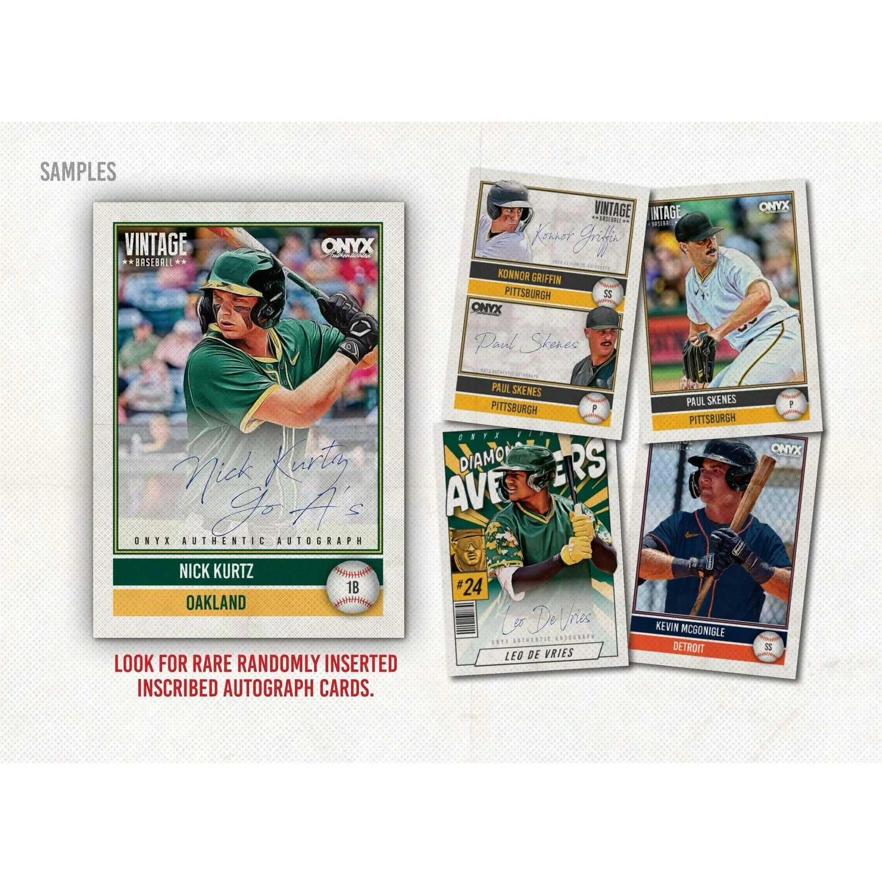 2026 Onyx Vintage Baseball Hobby 6-Box Case (Ships Sealed Only) - D