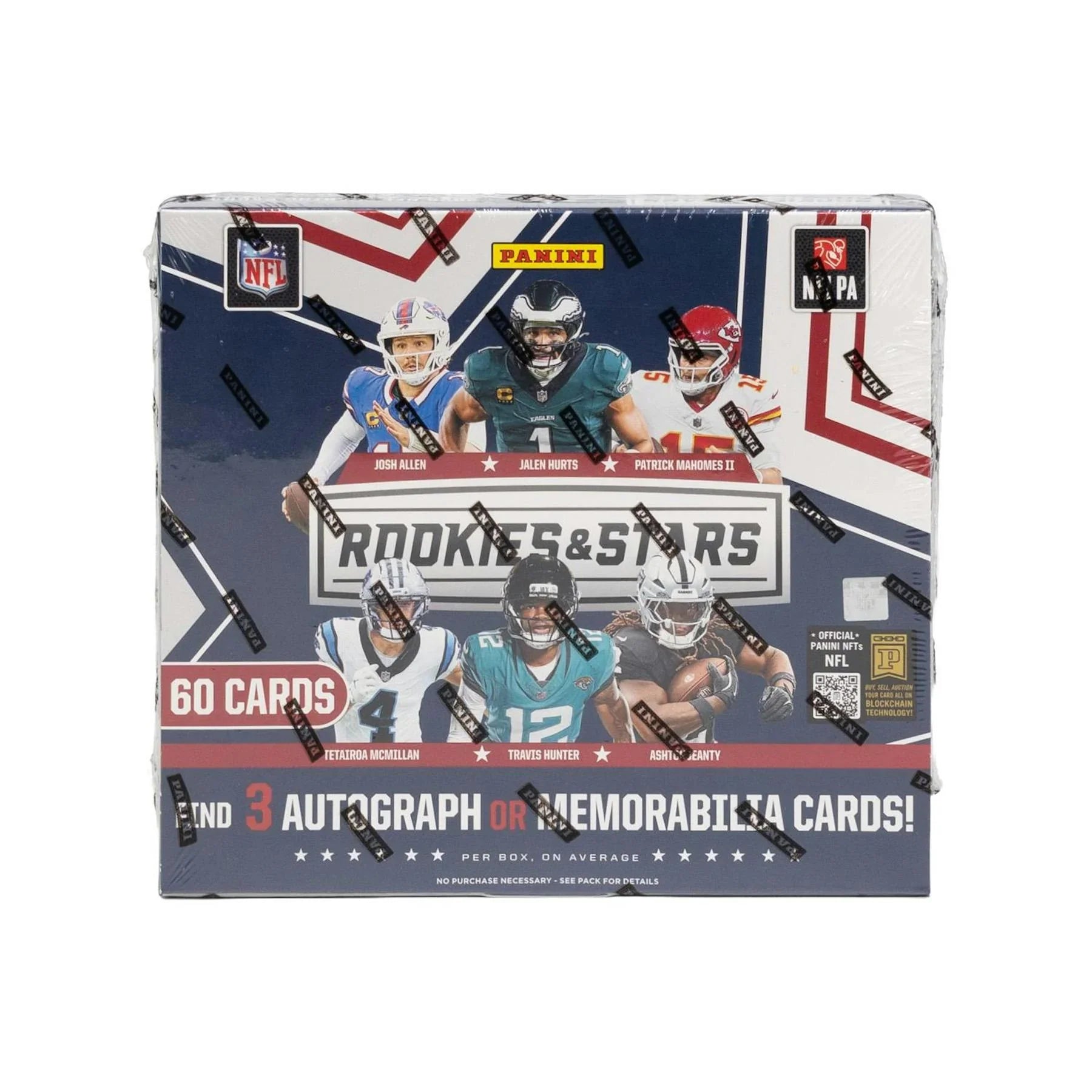 2025 Panini Rookies Stars Football Hobby Preferred Box (Ships Sealed Only)