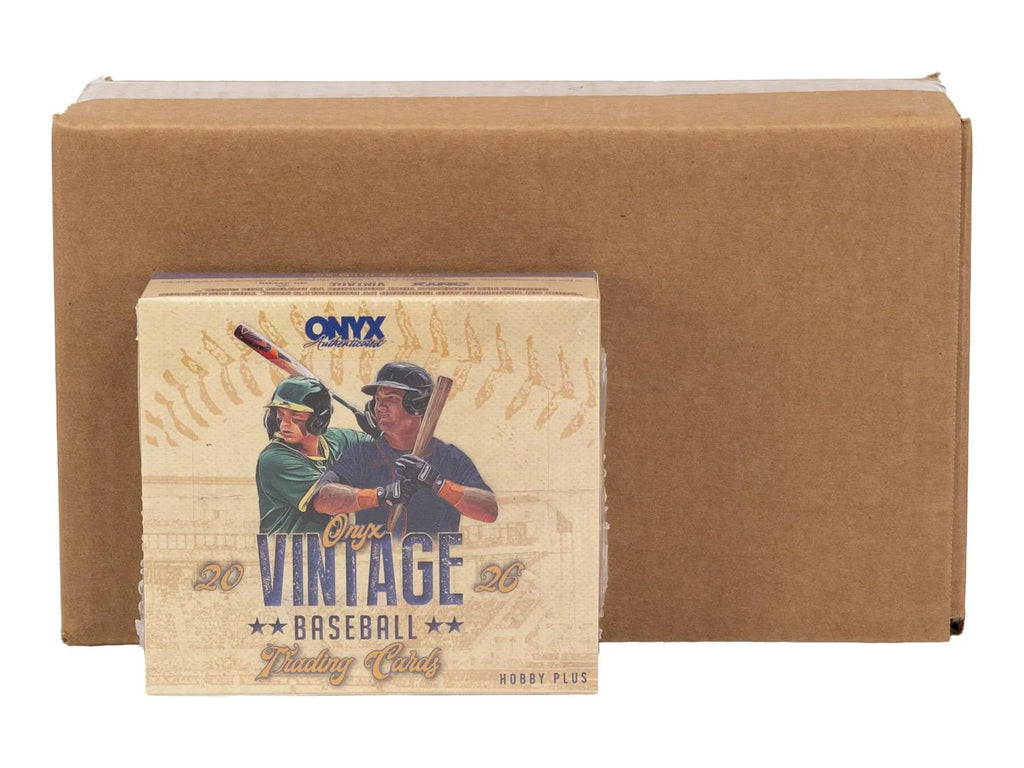 2026 Onyx Vintage Baseball Mega 6-Box Case (Ships Sealed Only) - D