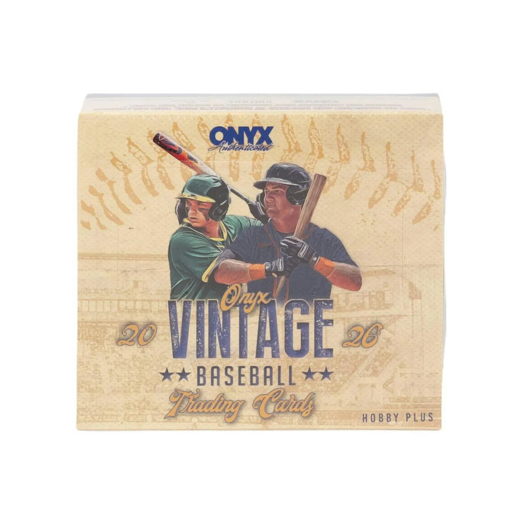 2026 Onyx Vintage Baseball Mega 6-Box Case (Ships Sealed Only) - D