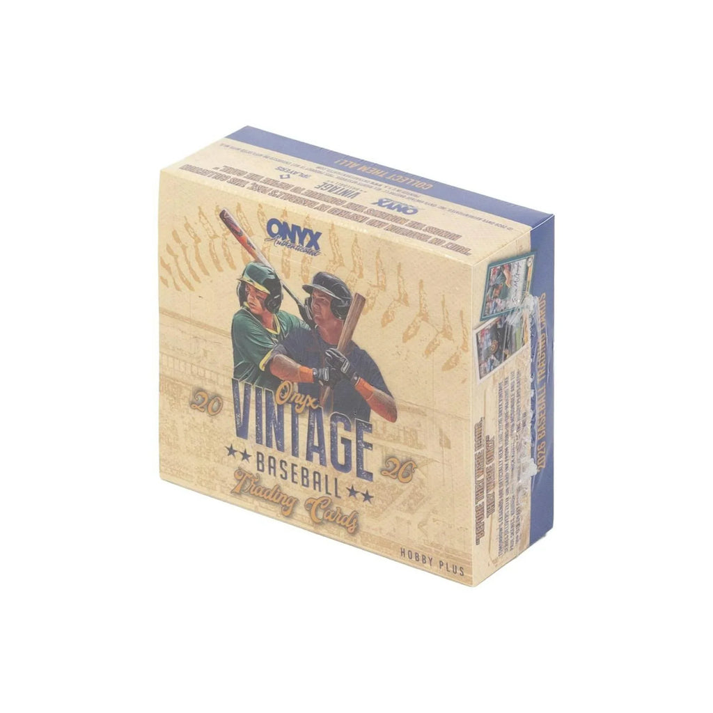 2026 Onyx Vintage Baseball Mega 6-Box Case (Ships Sealed Only) - D