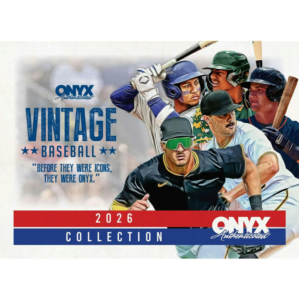 2026 Onyx Vintage Baseball Mega 6-Box Case (Ships Sealed Only) - D