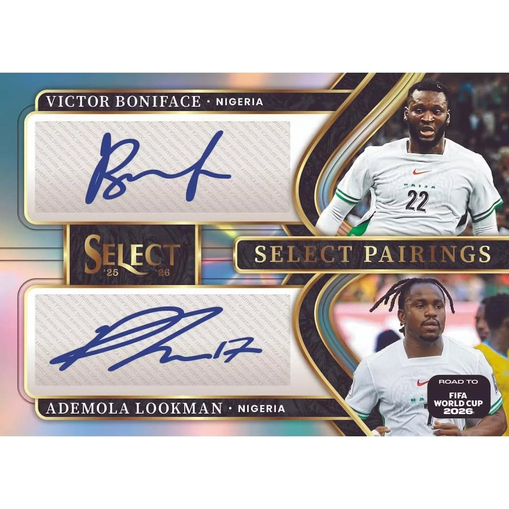 2025-26 Panini Select Road to FIFA World Cup Soccer Hobby Box | Presell (Ships Sealed Only)