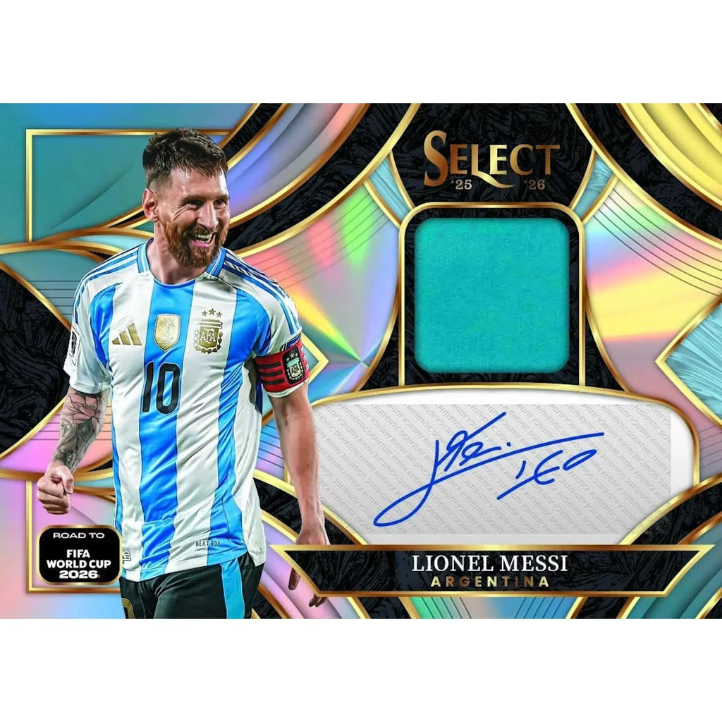 2025-26 Panini Select Road to FIFA World Cup Soccer Hobby Box | Presell (Ships Sealed Only)