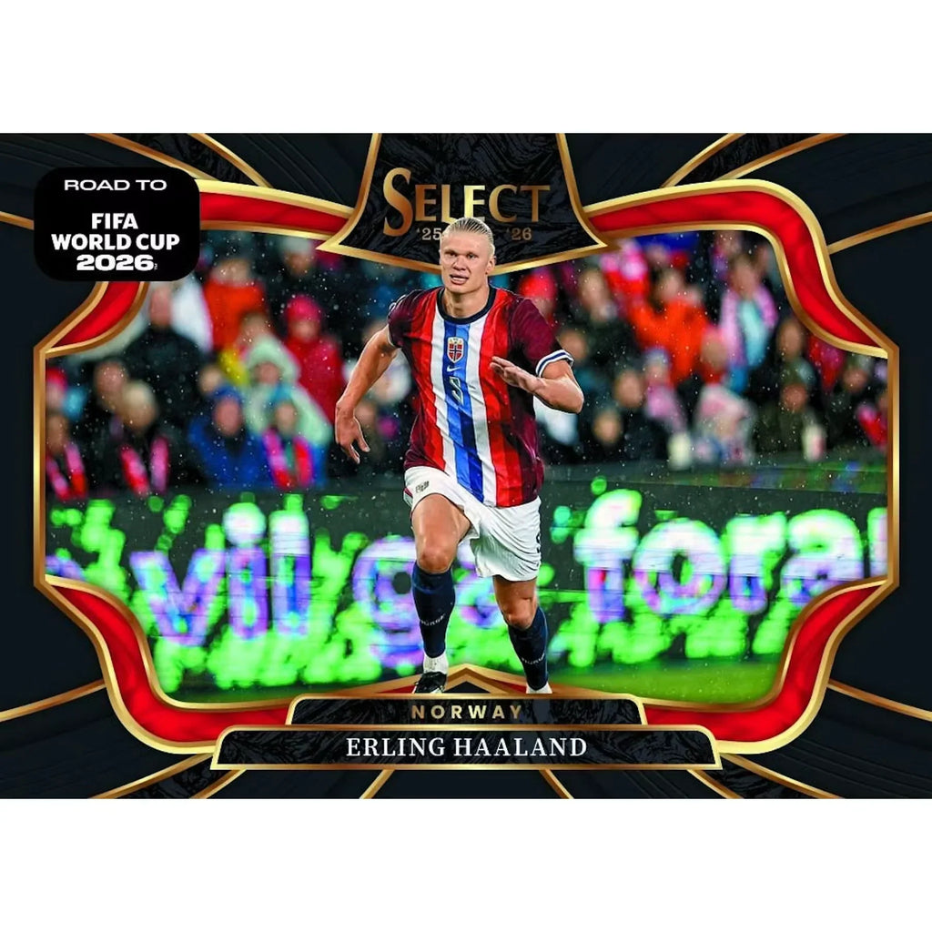 2025-26 Panini Select Road to FIFA World Cup Soccer Hobby 12-Box Case (Ships Sealed Only)