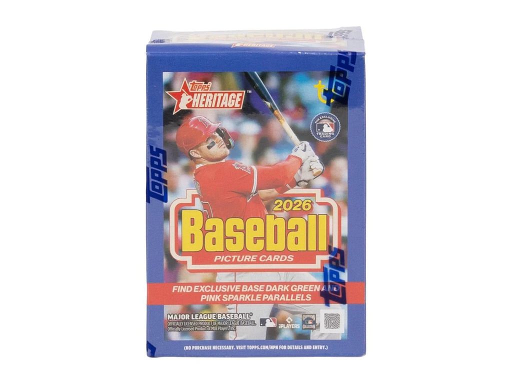 2026 Topps Heritage Baseball Blaster Box (Ships Sealed Only)