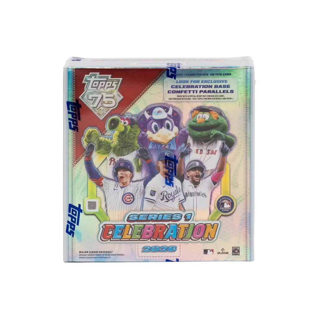 2026 Topps Series 1 Baseball Celebration Mega 20 Box Case (Ships Sealed Only) - D3