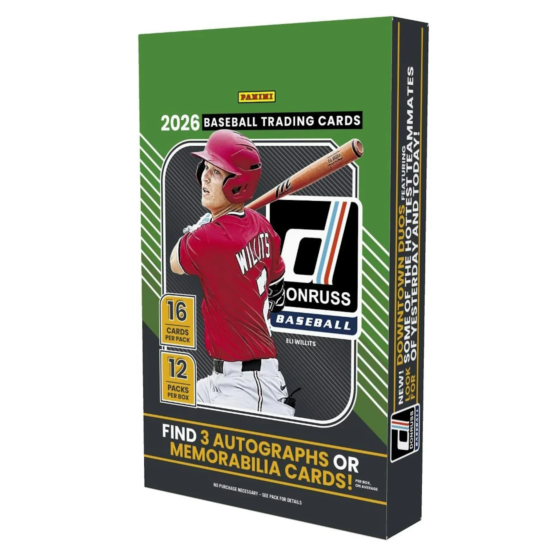 2026 Panini Donruss Baseball Hobby Box Presell Releases May 27th 2026 (Ships Sealed Only) - D2
