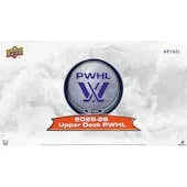 Upper Deck PWHL 2025 26 Hockey Blaster 20 Box Case Presell Releases Jul 1st 2026 (Ships Sealed Only)
