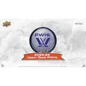 Upper Deck PWHL 2025 26 Hockey Blaster 20 Box Case Presell Releases Jul 1st 2026 (Ships Sealed Only)