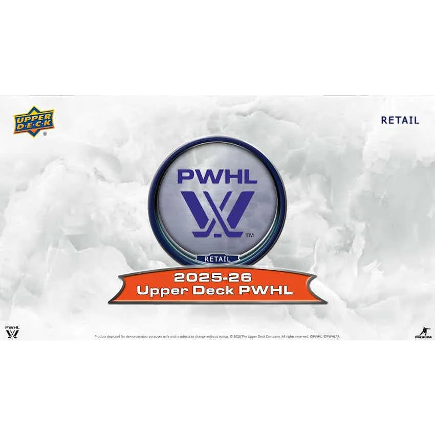 Upper Deck PWHL 2025 26 Hockey Blaster 20 Box Case Presell Releases Jul 1st 2026 (Ships Sealed Only)